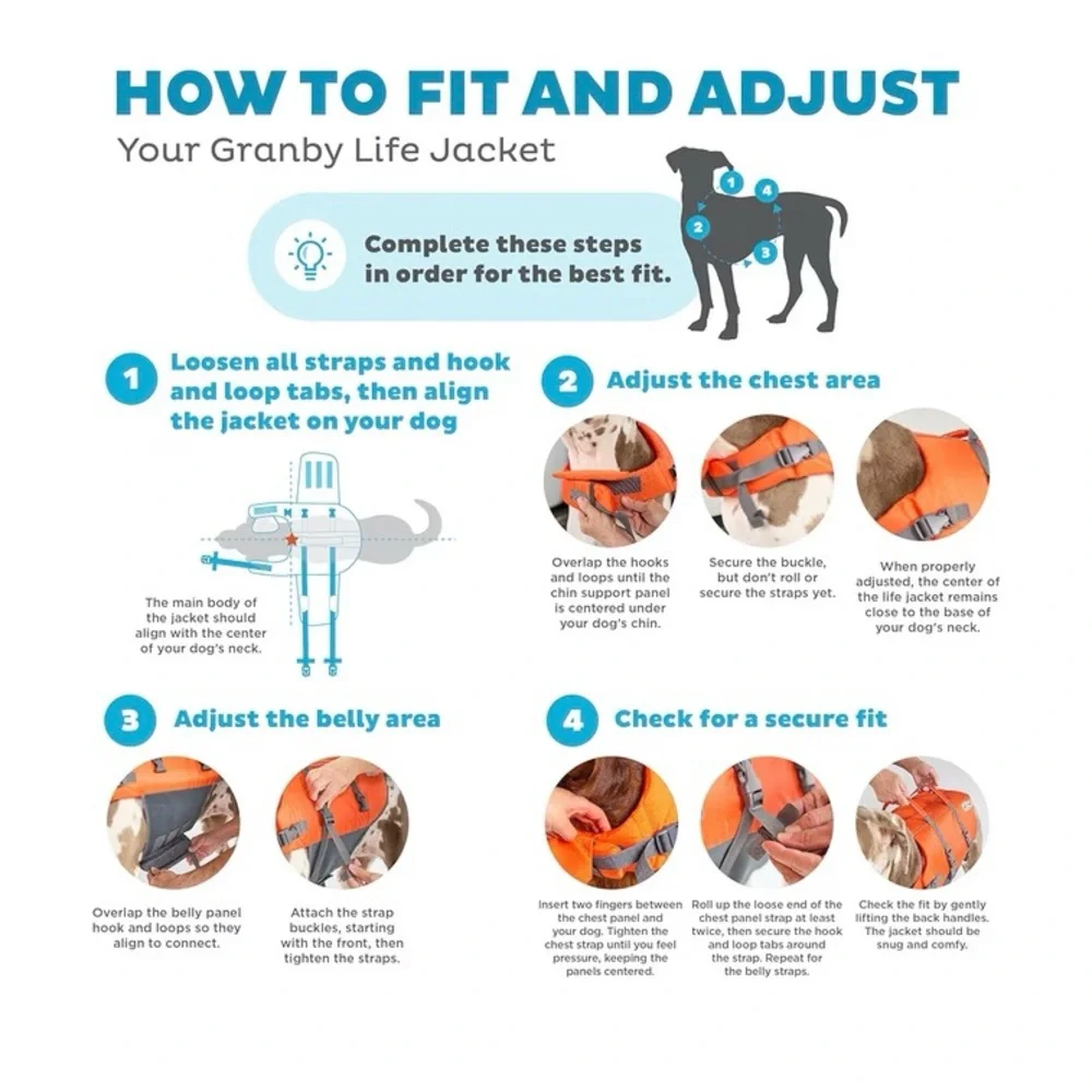 Outward Hound High Buoyancy Dog Life Vest Preserver